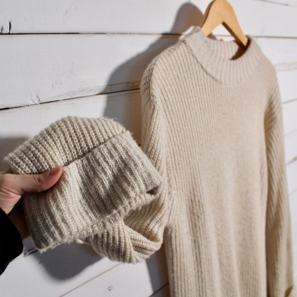 Twik Cozy Mock Neck Sweater Dress - Picture 2 of 6